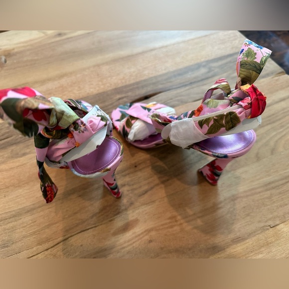 ⭐️NWT Nine West “Kelsie” Ankle Wrap Heeled Sandals - Picture 4 of 8